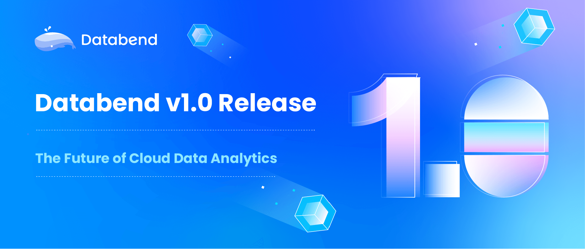 Databend v1.0 Release 正式发布